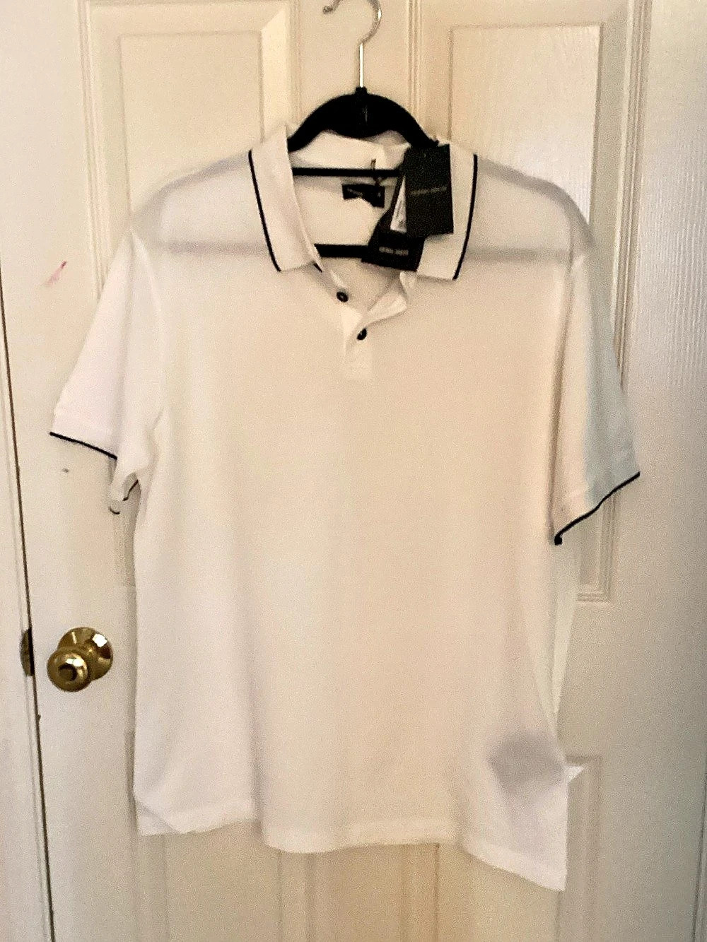 Giorgio Armani White Polo Shirt